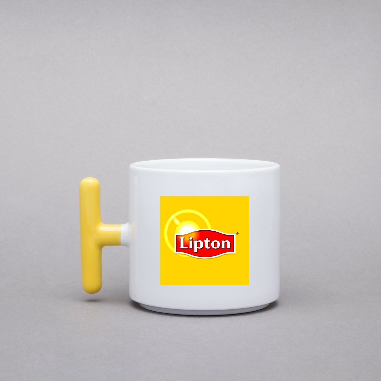 Trabzon Sarı Porselen Nescafe Fincanı